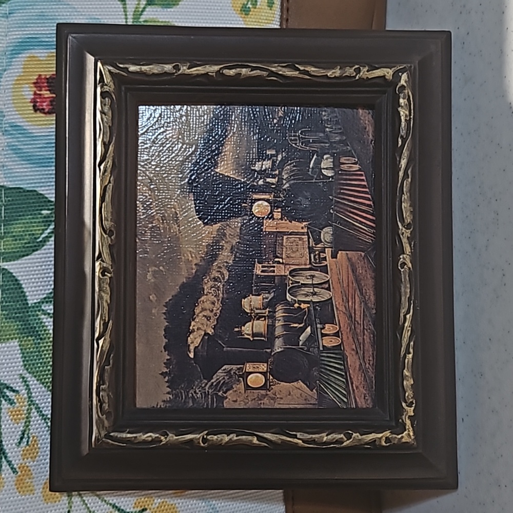 Vintage Miniature painting/print